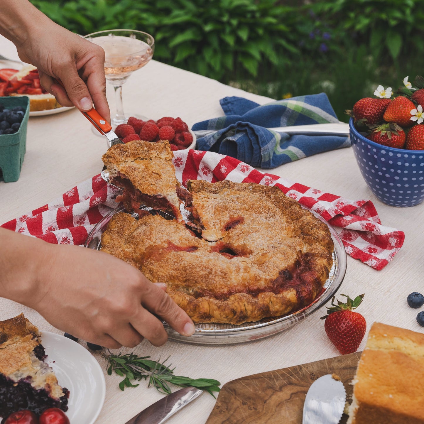 Strawberry Rhubarb Pie